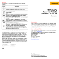 Thumbnail of document Manual - FTP17XXPQ Fused Test Probes Set